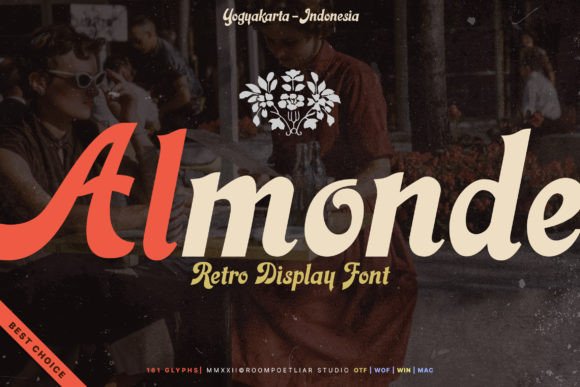 Almonde: A Vintage Font for Timeless Design