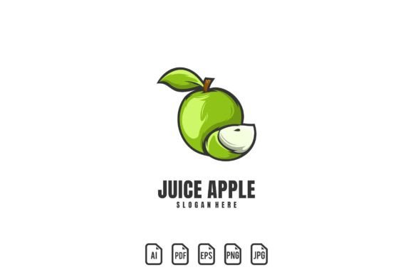 Apple Logo Template for Creative Design