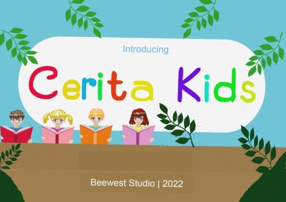Cerita Kids: A Unique Hand-Drawn Font for Children's Content