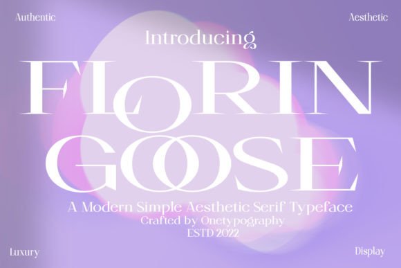 Florin Goose: A Modern Serif Font for Creative Excellence