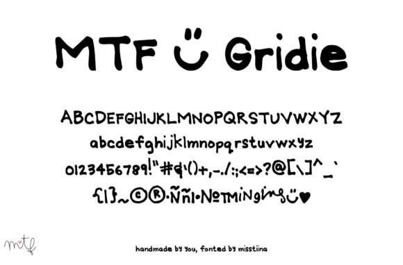 Gridie: A Bold Typography Solution for Modern Design