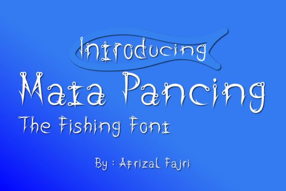 Mata Pancing: A Playful Display Font for Creative Projects