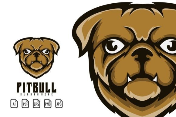 Pitbull Mascot Logo: A Versatile Design Solution