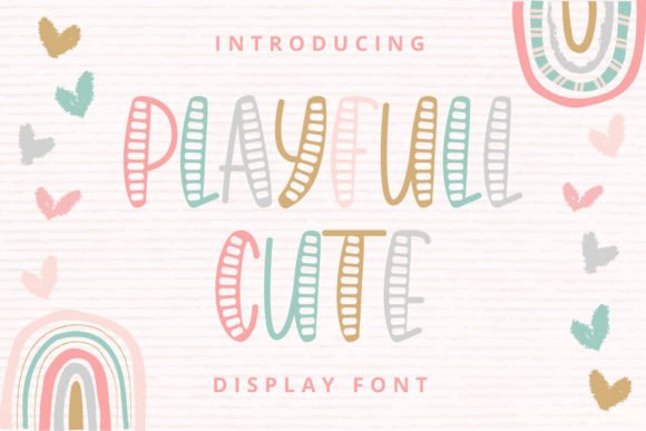 Playfull Cute: A Unique Font for Creative Projects